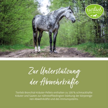 tierlieb Bronchial-Kr&auml;uter-Pellets f&uuml;r Pferde 1.4 kg