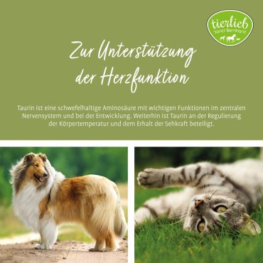 tierlieb Taurin-Pulver f&uuml;r Katzen und Hunde 100 g