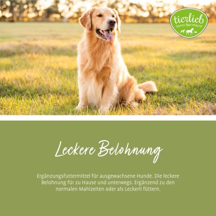 tierlieb Hunde-Leckerli Bunte Knochen 300 g