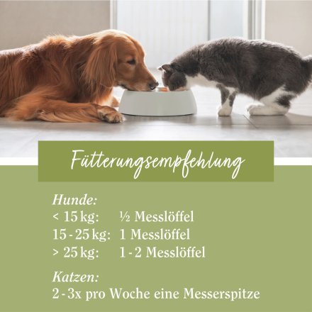 tierlieb Seealgenmehl für Hunde und Katzen 300 g