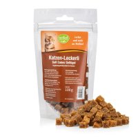 tierlieb Katzen-Leckerli Soft Cubes Geflügel 100 g