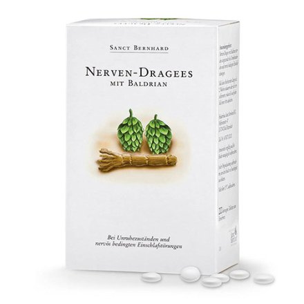 Nerven-Dragees mit Baldrian 