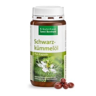 Schwarzkümmelöl-Plus-Kapseln 180 Kapseln