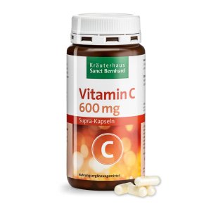 Vitamin C 600 Supra-Kapseln 180 Kapseln