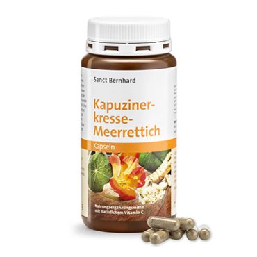 Kapuzinerkresse-Meerrettich-Kapseln 180 Kapseln