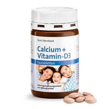 Calcium+Vitamin-D3-Kautabletten 150 Tabletten