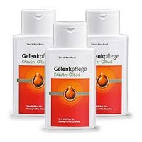 Gelenkpflege-Kr&auml;uter-&Ouml;lbad 3er-Pack 1.5 Liter
