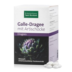 Galle-Dragee mit Artischocke 150 Dragees