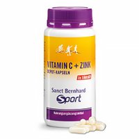 Sanct Bernhard Sport Vitamin C + Zink Depot-Kapseln 180 Kapseln