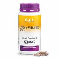 Sanct Bernhard Sport Eisen-Vitamin-C-Kapseln 180 Kapseln
