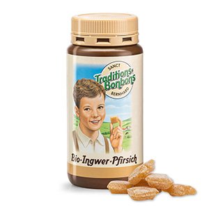 Traditions-Bonbons Bio-Ingwer-Pfirsich 170 g