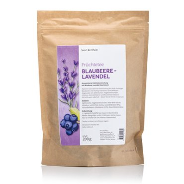 Früchtetee Blaubeere-Lavendel 200 g