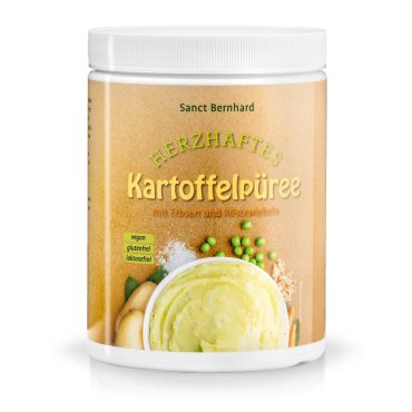 Kartoffelpüree mit Erbsen und Röstzwiebeln 500 g