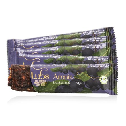 Bio-Aronia-Fruchtriegel 10er-Pack 300 g