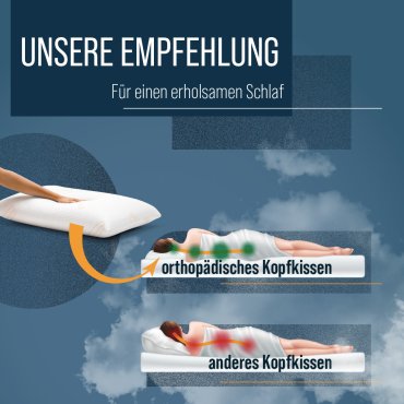 Orthopädisches Kopfkissen