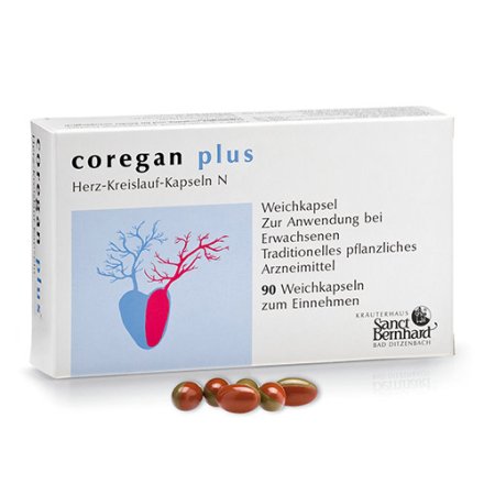 coregan plus Herz-Kreislauf-Kapseln N 90 Kapseln