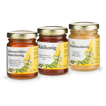 Honig-Probierset 375 g