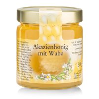 Akazienhonig mit Wabe 500 g