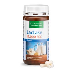 Lactase-Kapseln 14.000 FCC-Einheiten