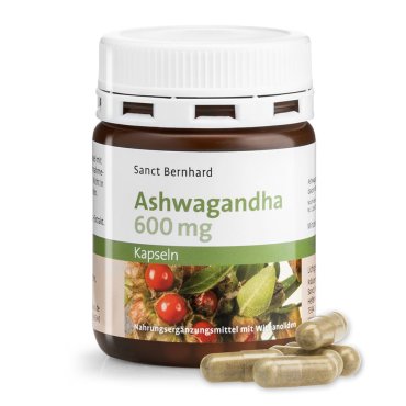 Ashwagandha-600 mg-Kapseln 60 Kapseln
