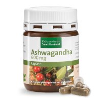 Ashwagandha-600 mg-Kapseln 60 Kapseln