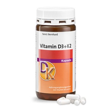 Vitamin-D3+K2-Kapseln 180 Kapseln