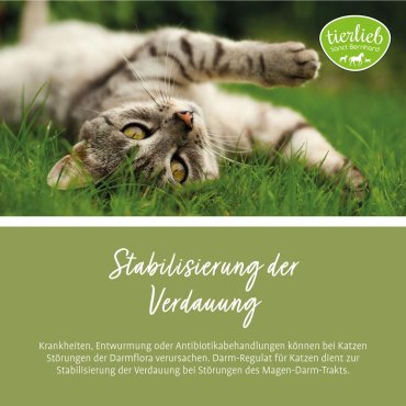 tierlieb Darm-Regulat für Katzen 120 Kapseln