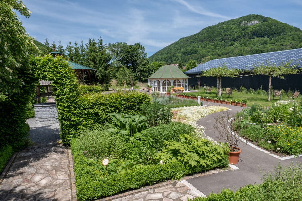 Erlebnis Kräutergarten Kräuterhaus Sanct Bernhard