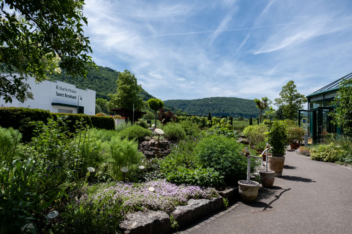 Erlebnis Kräutergarten Kräuterhaus Sanct Bernhard